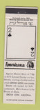 Matchbook Cover - Show Low AZ Perkins Americana WHITE