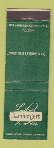 Matchbook Cover - Bamberger's Department Store