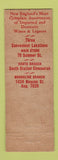 Matchbook Cover - Liquor Mart Brookline MA