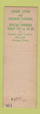 Matchbook Cover - Cascade Lodge Cabins Saco ME feature