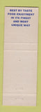 Matchbook Cover - Michael's Steaks and Hoagies Philadelphia PA hillbilly