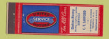 Matchbook Cover - Delco Remy Servie CT Sanford Tenafly NJ United Motors