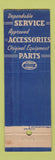Matchbook Cover - United Motors Service Delco Battery Silver Spring MD