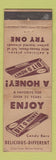 Matchbook Cover - Bit O Honey Candy Bar WEAR