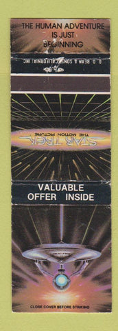 Matchbook Cover - Star Trek Movie Kite Offer Spock WEAR