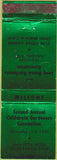 Matchbook Cover - Long Beach Gardeners Assoc CA 1958 girlie