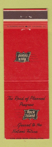 Matchbook Cover - Rock Island Railroad