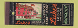 Matchbook Cover - Luke's Lodge Newport RI