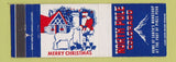 Matchbook Cover - North Pole Colorado Pikes Peak Colorado Springs
