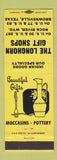 Matchbook Cover - Longhorn Gift Shops Brownsville TX YELLOW
