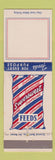 Matchbook Cover - Supersweet Feeds CREASE