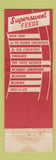 Matchbook Cover - Supersweet Feeds CREASE