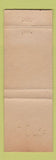 Matchbook Cover - Vorst's Century Sea Grill New York City WEAR