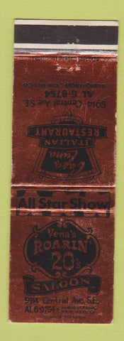 Matchbook Cover - Casa Luna Italian Restaurant Albuquerque NM WEAR