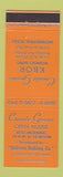 Matchbook Cover - Connie Greene KBOR Radio Brownsville TX Holsum Bakery