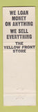 Matchbook Cover - Ace Pawn Shop Dayton OH
