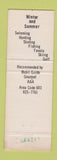 Matchbook Cover - Lovett's Franconia NH