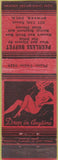 Matchbook Cover - Peerless Buffet Denver CO girlie