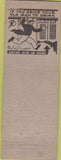 Matchbook Cover - Peerless Buffet Denver CO girlie