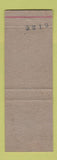 Matchbook Cover - Mid Continent Freight Trucking