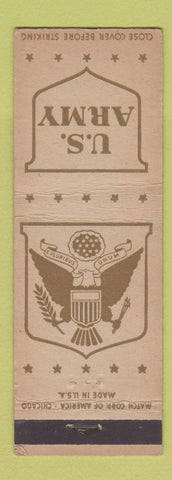 Matchbook Cover - US Army