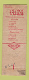 Matchbook Cover - Plaza Express Trucking St Louis MO Chicago