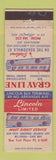 Matchbook Cover - Gray Line Bus Atlantic City Cape May Wildwood NJ
