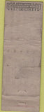 Matchbook Cover - Drop In Sacramento CA girlie POOR