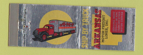 Matchbook Cover - Arkansas Motor Freight Trucking WEAR