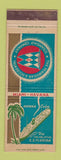 Matchbook Cover - Peninsular Occidental Steamship Shipping
