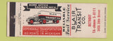 Matchbook Cover - Blair Transit Trucking Detroit MI
