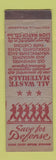 Matchbook Cover - Lion Match WWII Save for Defense