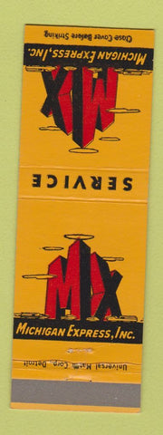 Matchbook Cover - Michigan Express Trucking Grand Rapids MI