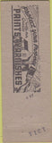 Matchbook Cover - Dickinson Lumber Glen Elder KS hillbilly