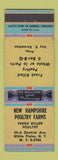 Matchbook Cover - New Hampshire Poultry Farms White Plains NY