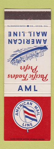 Matchbook Cover - American Mail Line shipping