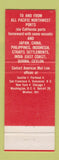 Matchbook Cover - American Mail Line shipping