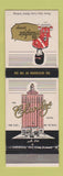 Matchbook Cover - Claridge Hotel Mayfair Lounge Atlantic City NJ