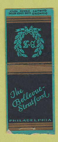 Matchbook Cover - Bellevue Stratford Hotel Philadelphia PA DQ BOBTAIL WEAR