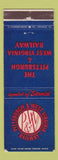 Matchbook Cover - Pittsburgh and West Virginia Railroad
