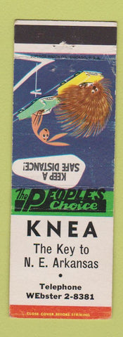 Matchbook Cover - KNEA Radio AR Arkansas