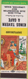 Matchbook Cover - King's Tavern Longview WA hillbilly