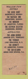 Matchbook Cover - Dixie Hunt Hotel Stephen Decatur Bainbridge Gainesville GA