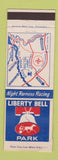 Matchbook Cover - Liberty Bell Park Horse Racing