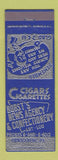 Matchbook Cover - Bobst's News Agency Confectionery Orwigsburg PA