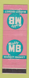 Matchbook Cover - Market Basket Grocery Stores
