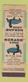 Matchbook Cover - Norane 4 Star Finish feature New York City