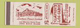Matchbook Cover - Clayton's Log Cabin Manahawkin NJ