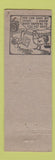 Matchbook Cover - VBV Lunch Room Cabins oil gas Jefferson OR
