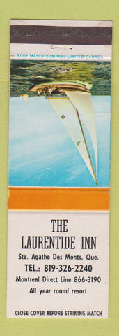Matchbook Cover - Laurentide Inn Ste Agathe Des Monts QC